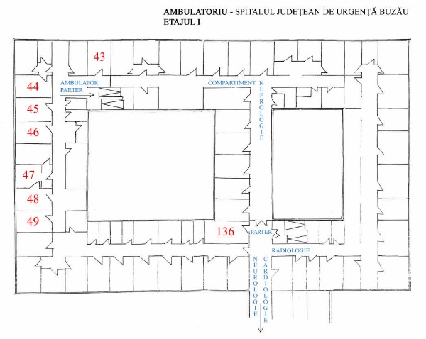 Ambulatoriul Etajul I