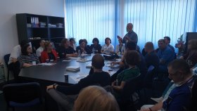 Workshop montare catetere cu cameră implantabilă subcutan