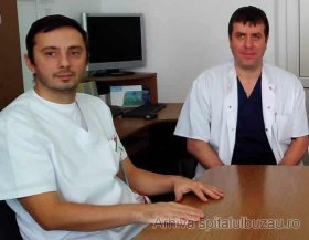 Dr. Vicol Dragoș și dr. Bostan Cătălin - Premieră medicală în Ajun de Crăciun