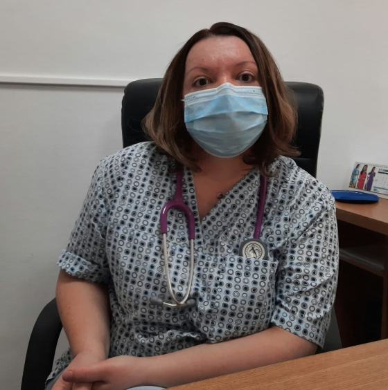 Dr. Cristina Răduță - Importanţa vaccinării anti‑COVID‑19 [VIDEO] ~ Dr. Cristina Răduţă: „La secţia Boli Infecţioase, nu avem niciun pacient vaccinat, la acest moment”