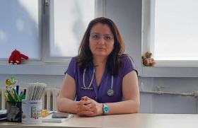 Dr. Gina Anica - Cabinetul de Pediatrie din cadrul Ambulatoriului Integrat este modernizat şi renovat