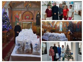 În ajun de Sfântul Nicolae, copiii internați în SJU Buzău au primit daruri