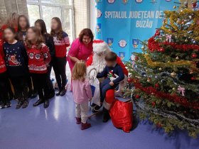 Atmosferă de sărbătoare la Spitalul Județean de Urgență Buzău