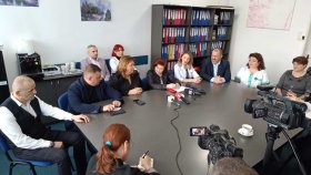 Vizită oficială la SJU Buzău, Prof. Univ. Dr. Cătălina Poiană, Președintele Colegiului Medicilor din România