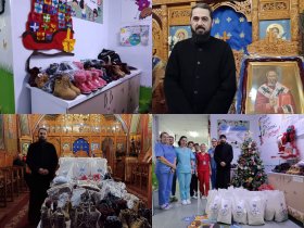 Bucurie și zâmbete la Spitalul Județean de Urgență Buzău, de Sfântul Nicolae