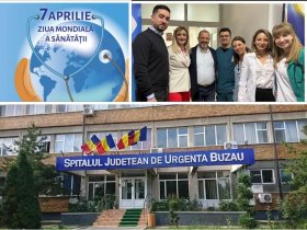 Ziua Mondială a Sănătății, sărbătorită la Spitalul Județean de Urgență Buzău