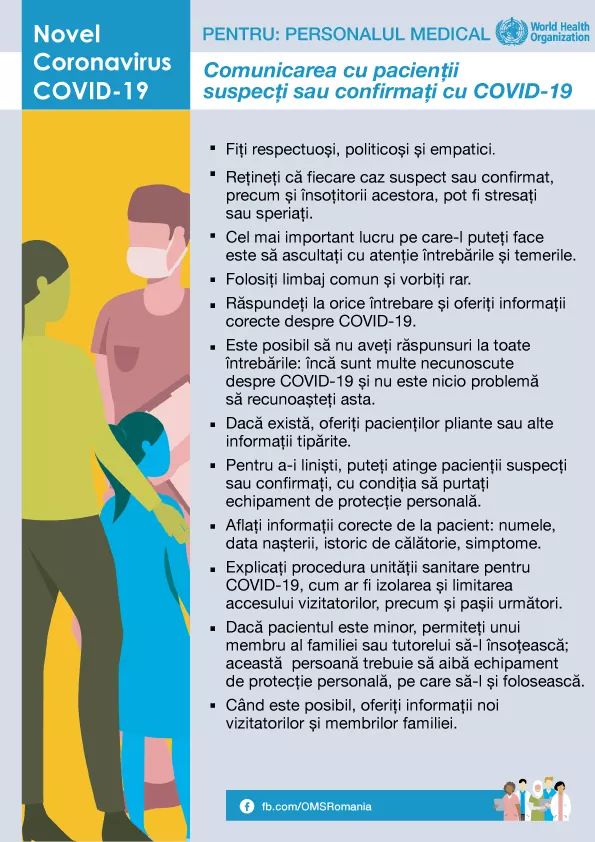 Cum să vă protejați la serviciu de COVID-19Pentru personalul medical