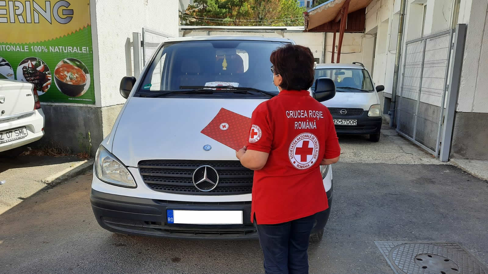 O nouă donaţie din partea Filialei Crucea Roșie Buzău