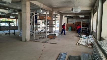 Vizită de lucru pe șantierul noului corp de clădire al Unității de Primiri Urgențe