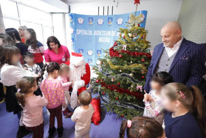 Atmosferă de sărbătoare la Spitalul Județean de Urgență Buzău