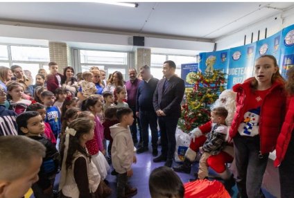 Momente de bucurie pentru copiii internați în secțiile SJU Buzău