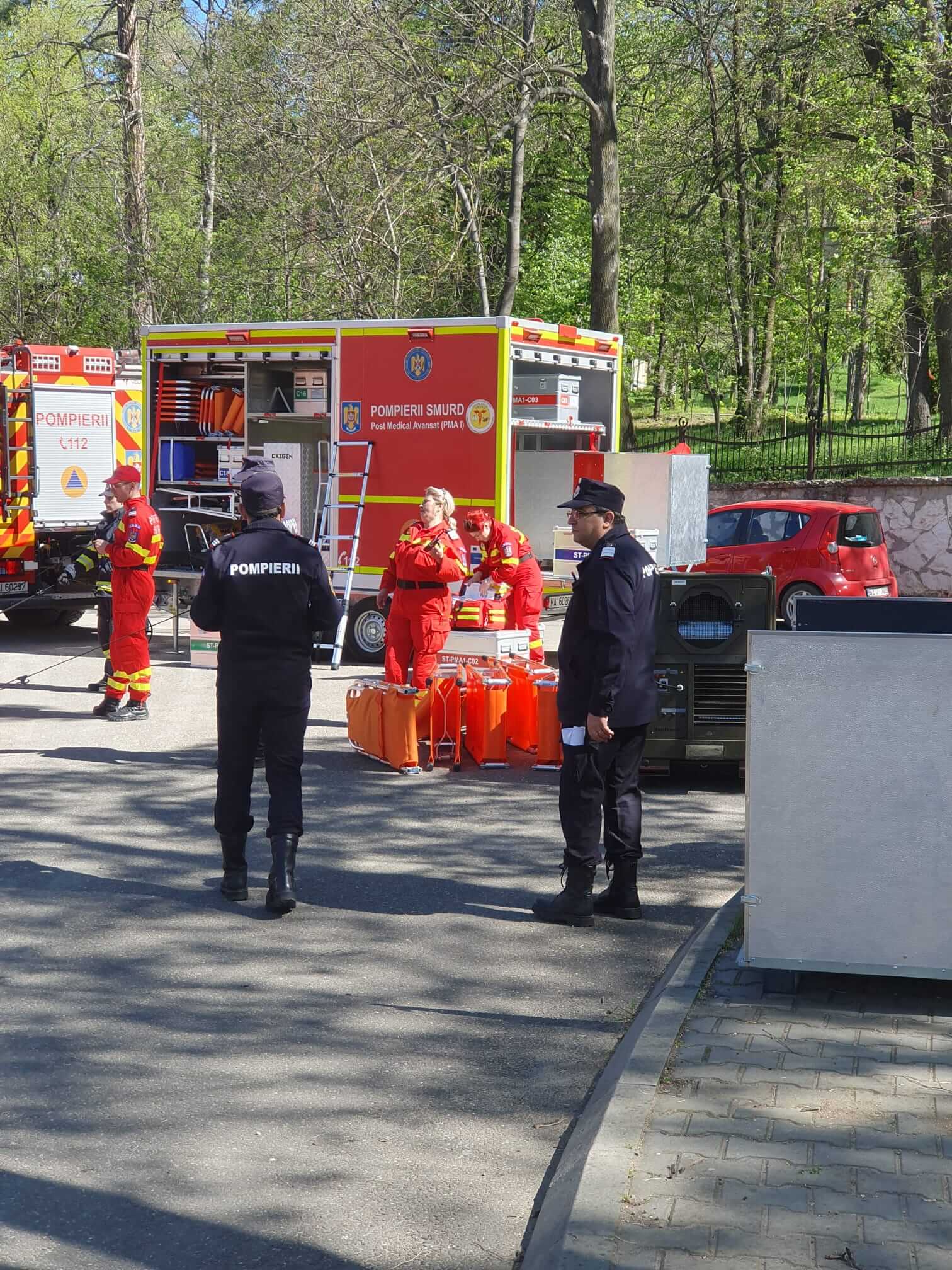 SAREX 2024, amplu exercițiu desfășurat la Sărata Monteoru