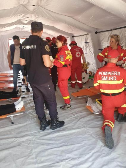 SAREX 2024, amplu exercițiu desfășurat la Sărata Monteoru