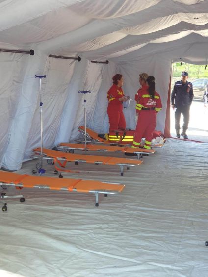 SAREX 2024, amplu exercițiu desfășurat la Sărata Monteoru
