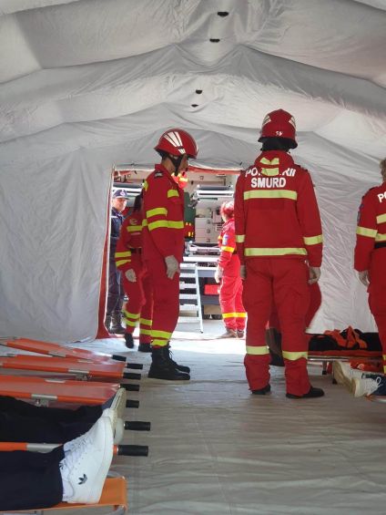 SAREX 2024, amplu exercițiu desfășurat la Sărata Monteoru