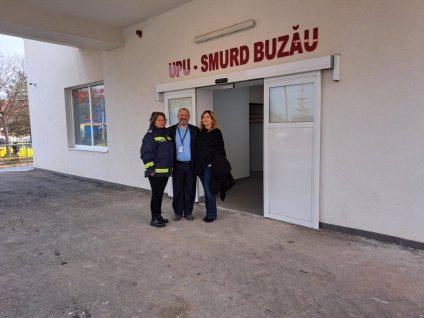A fost inaugurată noua Unitate de Primiri Urgențe a SJU Buzău 