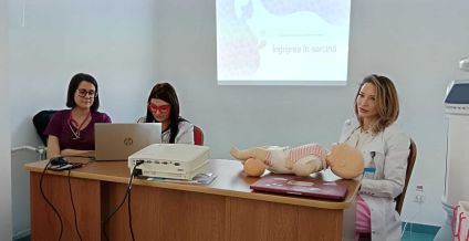 Curs de educație sanitară, în premieră la Maternitatea Buzău