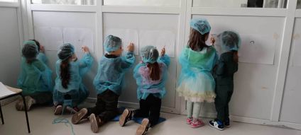 Ateliere de pictură se mută la UPU-Pediatrie