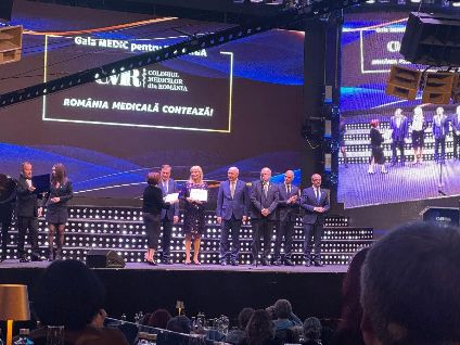 Medicii Spitalului Județean de Urgență Buzău prezenți la Gala „Medic pentru România. România medicală contează,,